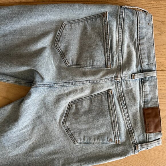 Madewell - 9" High Rise Skinny Jeans - Light Denim Wash - Size 27 - Picture 7 of 7